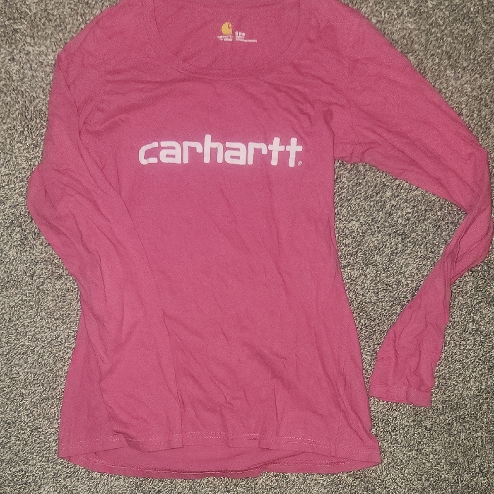 Carhartt Women's Long Sleeve Tee - Pink